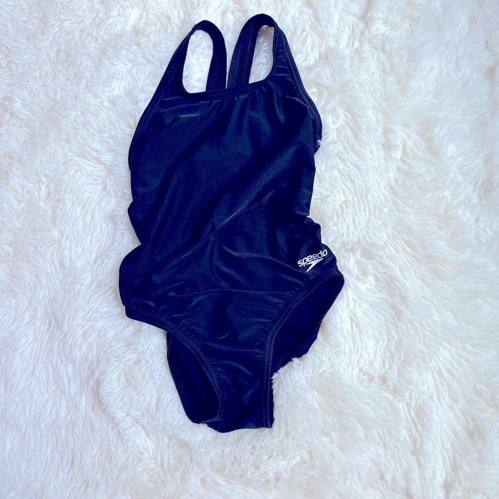Speedo Black One-Piece Swimsuit